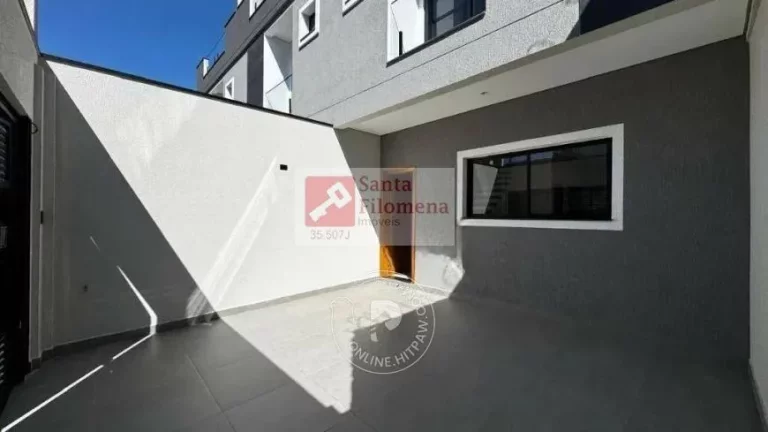 Imagem Sobrado para Venda em Santo André, Jardim Santo Antônio, 2 dormitórios, 2 suítes, 4 banheiros, 2 vagas
