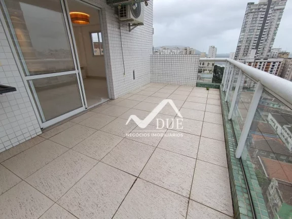 Imagem Apartamento Duplex, 127 m² - venda por R$ 2.200.000,00 ou aluguel por R$ 8.000,00/mês - Boqueirão - Santos/SP