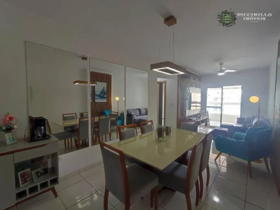 Imagem Apartamento com 2 dormitórios à venda, 82 m² por R$ 520.000,00 - Tupi - Praia Grande/SP