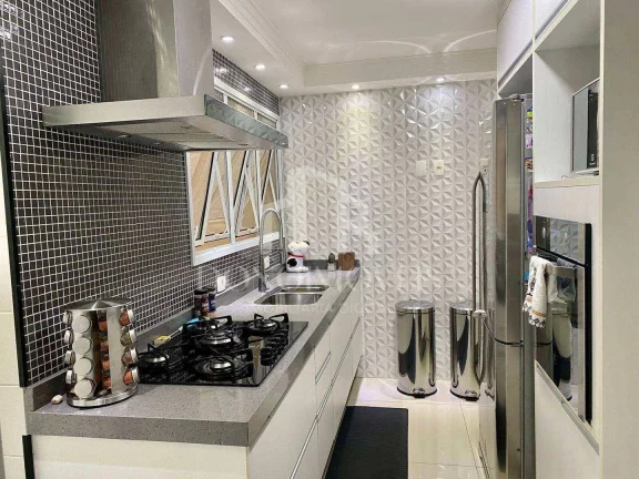 Imagem Apto venda 3 dorm , vista livre, 123m Cond Domo Life Centro SBC SP