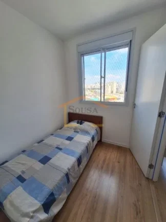 Imagem Apartamento mobiliado, 52m², 2 dormitórios, sala 2 ambientes, banheiro, área de serviço integrad...