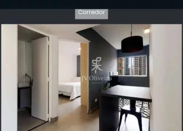 Imagem Apartamento com 1 dormitório para alugar, 40 m² por R$ 5.780,00/mês - Itaim Bibi - São Paulo/SP