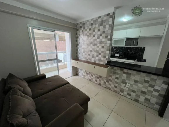 Imagem Apartamento com 2 dormitórios à venda, 63 m² por R$ 475.000 - Vila Guilhermina - Praia Grande/SP
