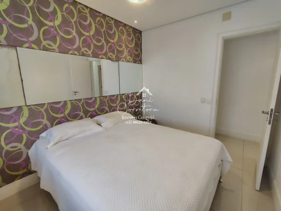 Imagem Apartamento de 3 quartos e 2 vagas na Vila Alzira, Guarujá-SP: espaço e conforto em 118m²!