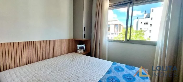 Imagem Apartamento à venda novo e mobiliado, com 2 quartos na Carvoeira, Florianópolis/SC.
