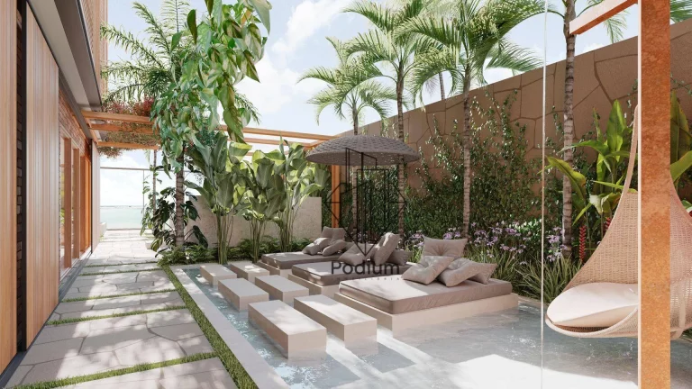 Imagem Apartamentos pé na areia e vista panorâmica para Areia Vermelha na praia de Camboinha.- AP1558