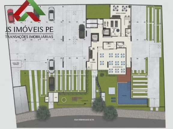 Imagem Apartamento à venda em Recife-PE, Casa Amarela: 3 quartos, 1 suíte, 2 salas, 2 banheiros, 2 vagas, 93,55 m²