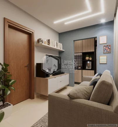 Imagem Apartamento em construção, 1 dormitório com sacada, ou 2 dormitórios, 34 ou 38 metros- Parque Peruche-SP