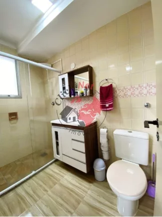 Imagem Apartamento 90m2 ,3 dormitórios sendo 1 suíte, 3 wc´s, cozinha, área de serviço e 1 vaga determinada,bairro Casa Branca, Santo André