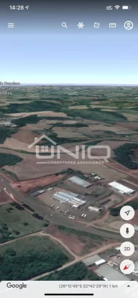 Imagem Terreno de frente para BR