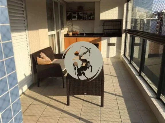 Imagem APARTAMENTO A VENDA NO GONZAGA COM LAZER COMPLETO E VARANDA GOURMET
