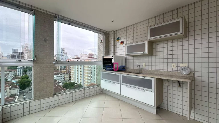 Imagem Apartamento à venda, 123 m² por R$ 1.120.000,00 - Pompéia - Santos/SP
