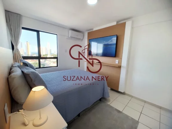 Imagem Apartamento Vista Mar, Mobiliado em Ponta Negra