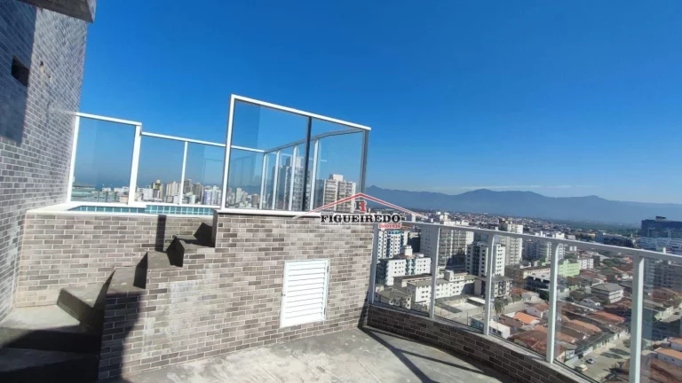 Imagem Cobertura à venda, 155 m² por R$ 1.714.020,00 - Vila Guilhermina - Praia Grande/SP