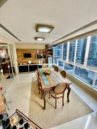 Imagem Apartamento à Venda Mobiliado e Equipado com 04 suítes, localizado em Meia Praia, Itapema - SC