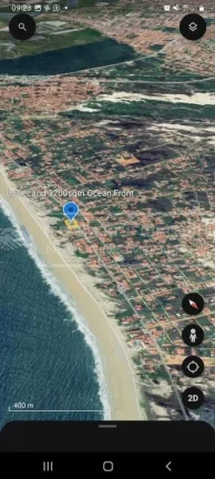 Imagem F01 - 4 Lotes de 800m²,na Beira Mar e Beira Asfalto lado Aquario de Natal