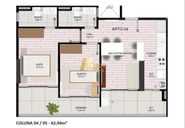 Imagem OPORTUNIDADE DE APARTAMENTO DE 2 QUARTOS E 2 VAGAS NA PRAIA DE ITAPARICA!!