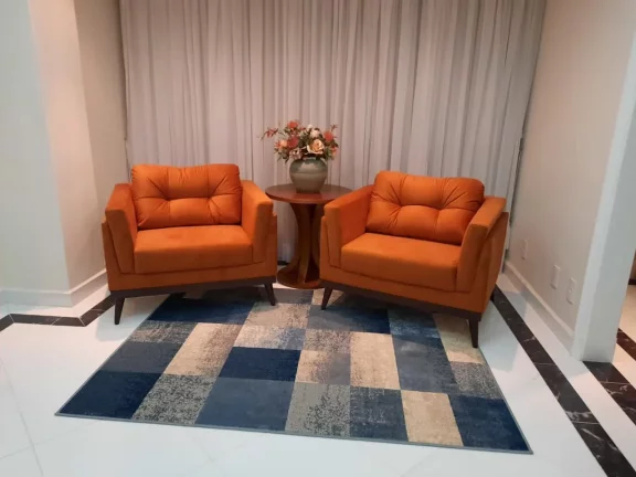 Imagem Apartamento alto padrão com 3 dormitórios na quadra do mar à venda - Gonzaga - Santos/SP