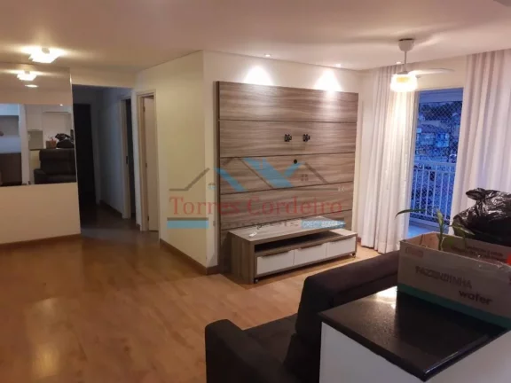 Imagem Apartamento Semi Mobiliado com 3 quartos, 77m² + 1 vaga - Time Vila Sônia