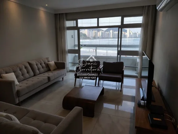 Imagem Imperdível oportunidade reformado: Apartamento de 3 quartos na Vila Luis Antônio, Guarujá-SP, 150,25m² e 1 vaga de garagem!