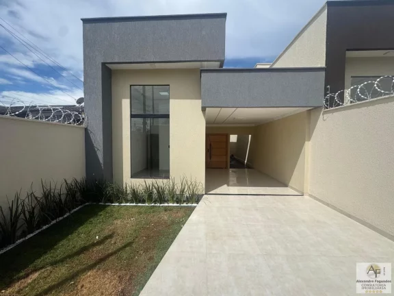 Imagem Casa para Venda em Aparecida de Goiânia, Vila Oliveira, 3 dormitórios, 1 suíte, 2 banheiros, 1 vaga