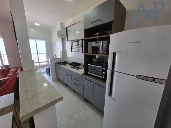 Imagem Apartamento Frente Mar no Caiçara em Praia Grande