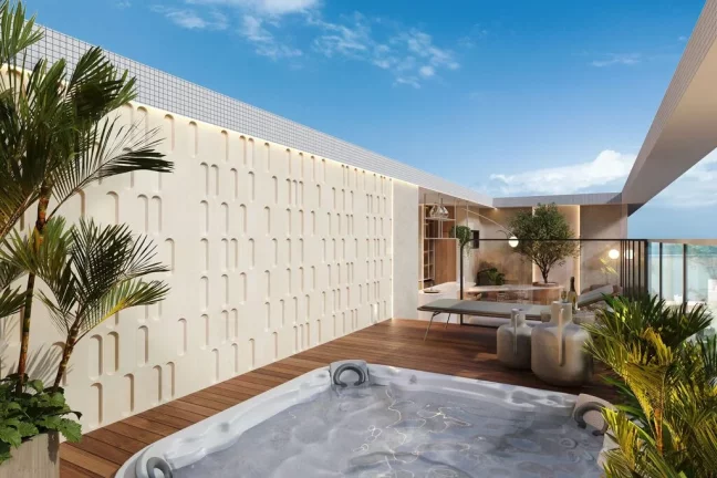 Imagem Cobertura à venda em João Pessoa, Tambaú, com 2 quartos, 128,18m2