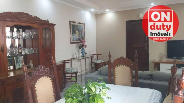Imagem Apartamento à venda, 155 m² por R$ 475.000 - Vila Mathias - Santos/SP
