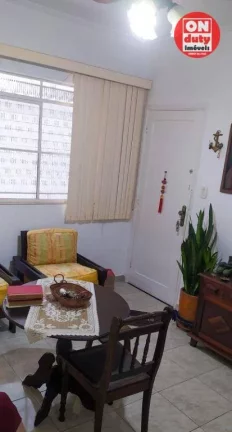 Imagem Apartamento com 2 dormitórios à venda, 70 m² - Encruzilhada - Santos/SP