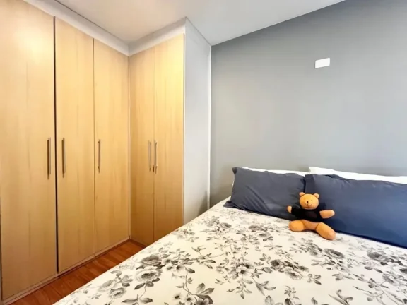 Imagem Apartamento 2Q, 2 Suítes, 2 Banheiros, 2 Vagas, Piscina Coberta, Academia, Sauna, Varanda.