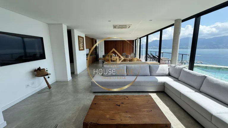 Imagem Casa Sobrado 4 dormitórios ( 4 suítes), 3 vagas, 497m², Ilhabela, SP.