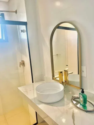 Imagem Apartamento sem mobilia com 2 dormitórios sendo 2 suítes e 2 vagas de garagem em Itajaí/SC