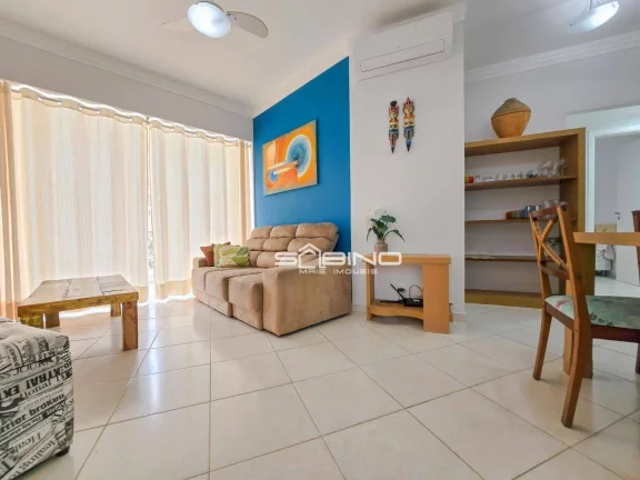 Imagem Apartamento Pé na areia à Venda no Edifício Blue Waves, com 3 dormitórios 1 suíte 87m² - Riviera de São Lourenço - Bertioga SP