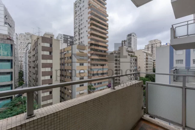 Imagem Higienopolis, apto 3 domrt, 1 suite, 2 vagas, varanda
