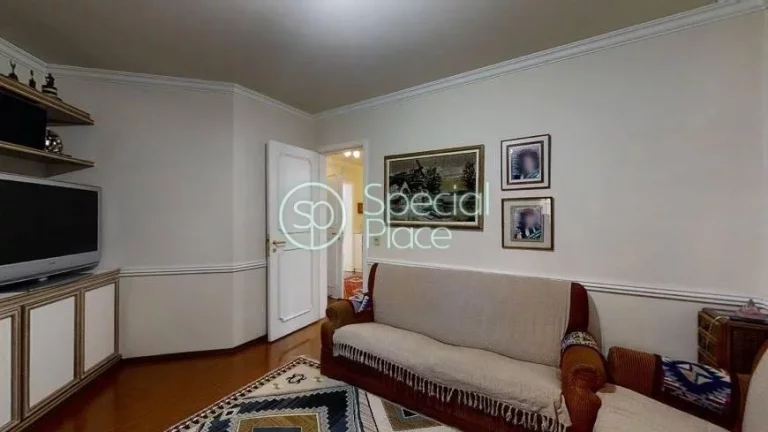 Imagem Ótimo apartamento à venda no Campo Belo - Área: 273m² - Living amplo para vários ambientes, com...