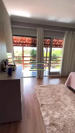 Imagem Sobrado moderno Condomínio Pontal do Lago, 3 dormitórios sendo 1 suíte, linving 3 ambientes, Delfinópolis - MG
