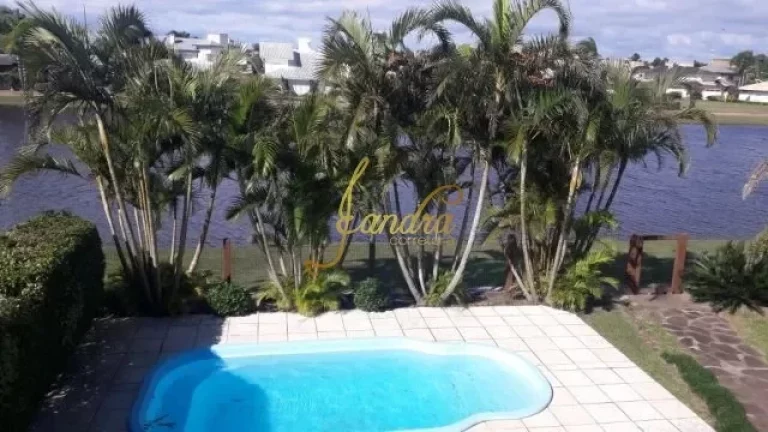 Imagem Sobrado Atlântida condomínio 4 suítes beira lago