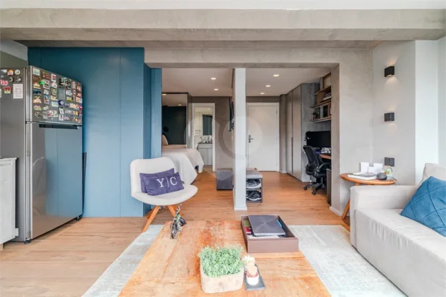 Imagem Apartamento à venda com 1 quarto, sendo 1 suíte, no condomínio Home Boutique Brooklin, São Paulo - SP