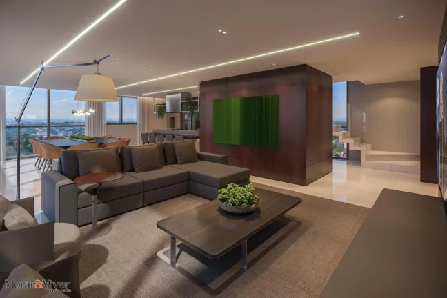 Imagem Apartamento Duplex para Venda em Curitiba, Juvevê, 3 dormitórios, 3 suítes, 5 banheiros, 4 vagas