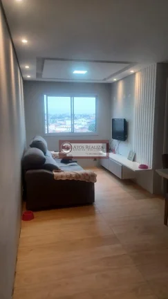 Imagem Alugo Excelente Apartamento... Contem 2 dorm todos com planejados...sala de estar e de jantar integrada... cozinha com planejados...lavanderia com planejados...1 banheiro...O condomínio oferece... piscina academia... brinquedoteca... mercadinho...area kid