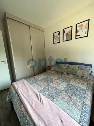 Imagem Apartamento mobiliado, porteira fechada 51m2, 2 dormitórios, 1 vaga, lazer completo no Residencial Viena - Vila Caminho do Mar