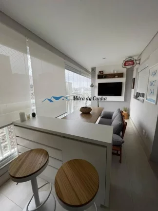 Imagem Venha morar no Helbor Trilogy com 94m², 3 dormitórios, sendo 1 Suíte, Varanda Gourmet, 2 vagas, Centro de São Bernardo do Campo