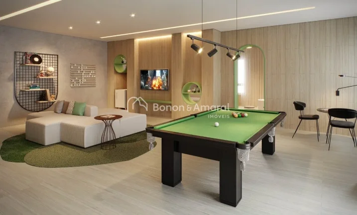 Imagem Este charmoso apartamento oferece uma suíte aconchegante e um living espaçoso para até três ambi...