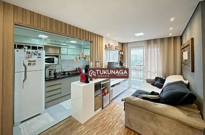 Imagem Apartamento com 2 dormitórios à venda, 46 m² por R$ 439.990 - Vila Galvão - Guarulhos/SP