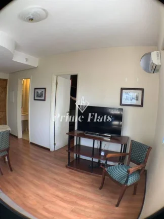 Imagem Flat disponível para venda no Mercure São Paulo JK na Vila Olimpia, com 33m², 1 dormitório e 1 vaga de garagem