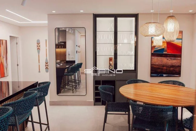 Imagem Apartamento Pé na Areia à Venda, com 3 dormitórios 3 Suítes 2 vagas 170m² - Riviera de São Lourenço Bertioga SP