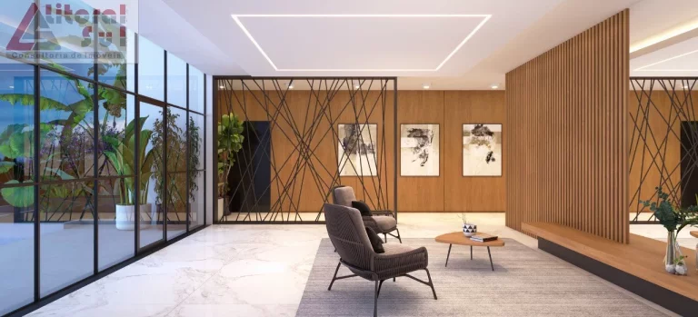 Imagem Apartamento à venda em Praia Grande-SP, Guilhermina: 2 quartos, 1 suíte, 1 sala, 2 banheiros, 1 vaga, 76m².