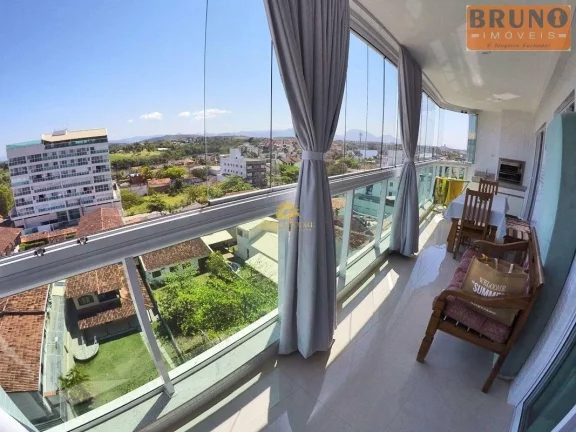 Imagem Lindo apartamento de 2 quartos, sendo 1 suíte, na quadra do mar na Praia da Peracanga, totalmente d...