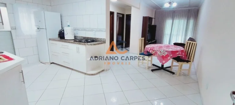 Imagem Apartamento mobiliado para locação em Navegantes-SC: 2 dormitórios, 1 vaga de garagem, 62 m² - Gravatá.
