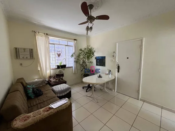 Imagem Apartamento com 2 dormitórios no 1° andar excelente localização, pertinho do Assai à venda, 76 m² por R$ 360.000 - Campo Grande - Santos/SP